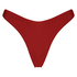 Pagoda high-leg bikini bottoms, Red