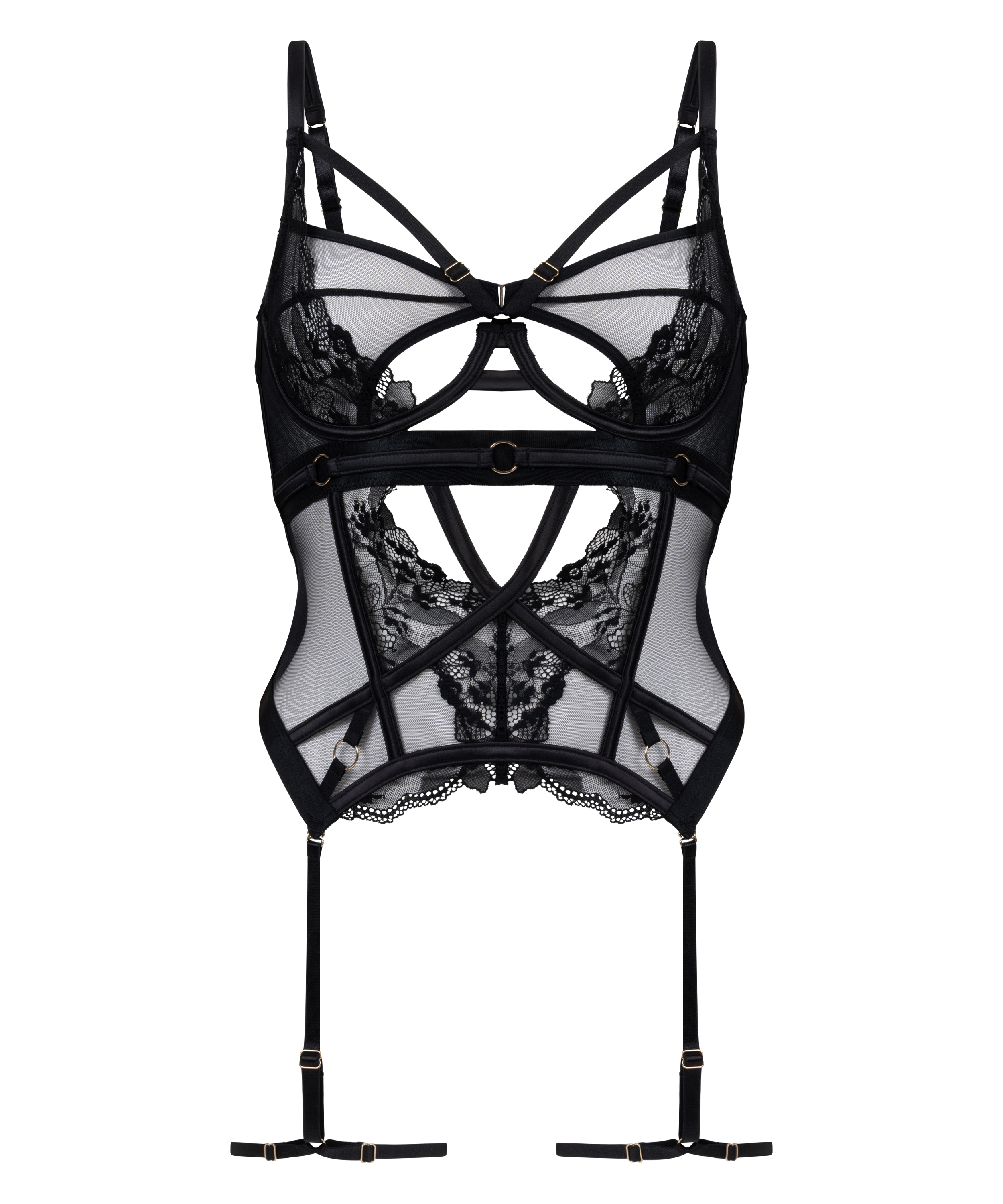 Amari Bustier, Black, main