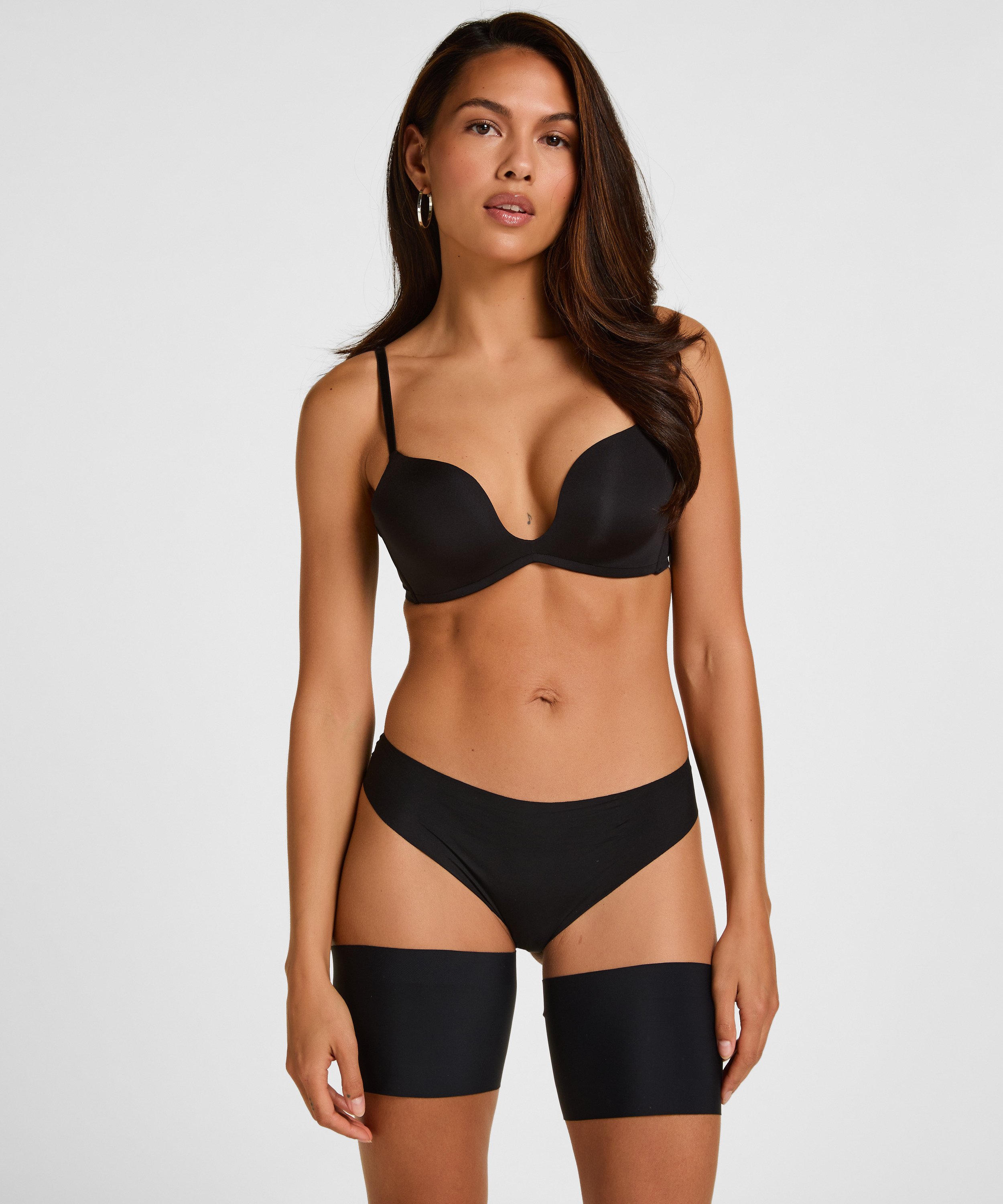 Anti Chafing Micro Bands, Black, main