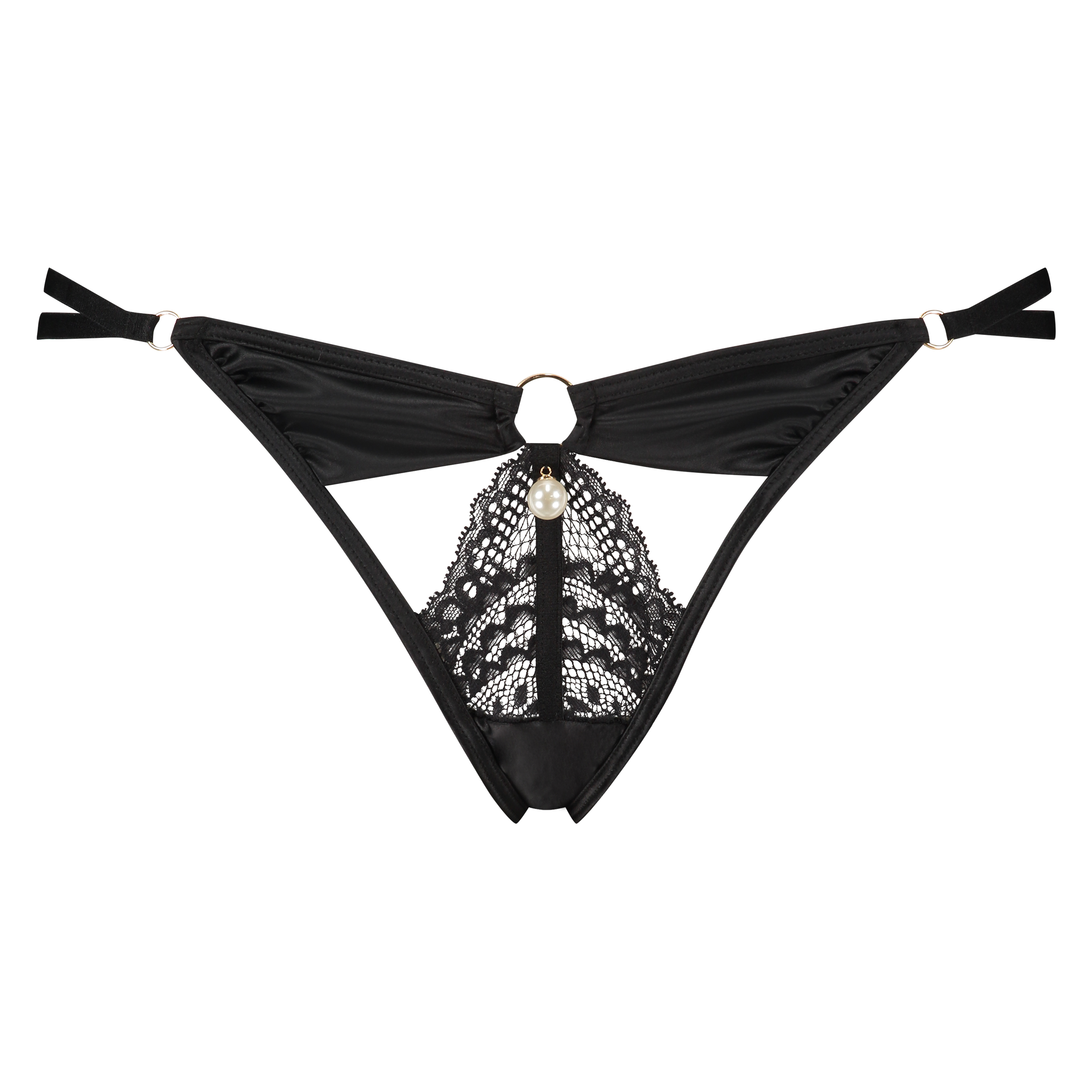 Angelica thong, Black, main
