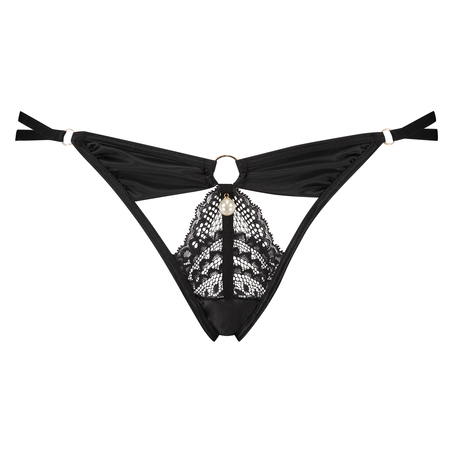 Angelica thong, Black