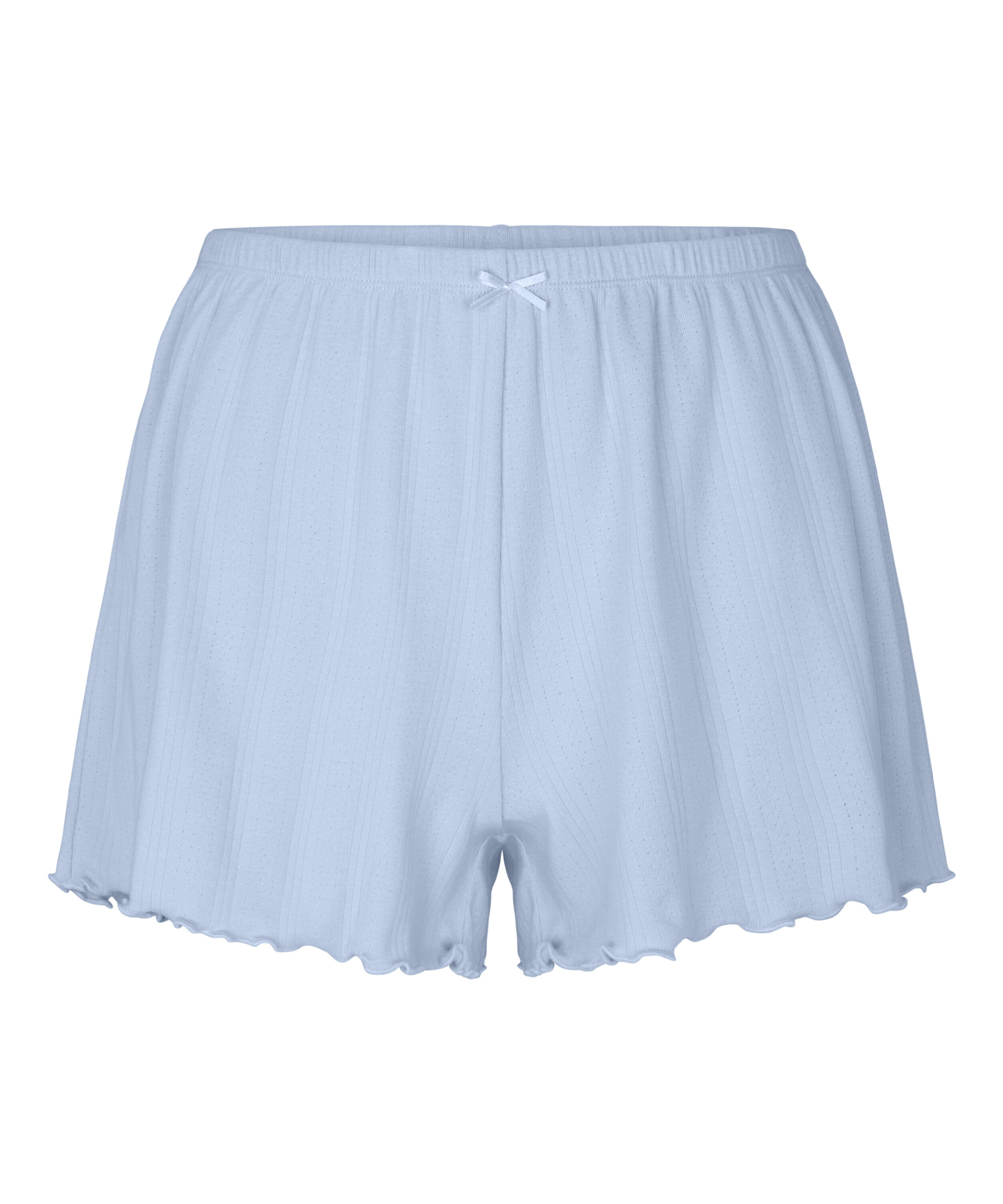 Pyjama Short Pointelle, Blue