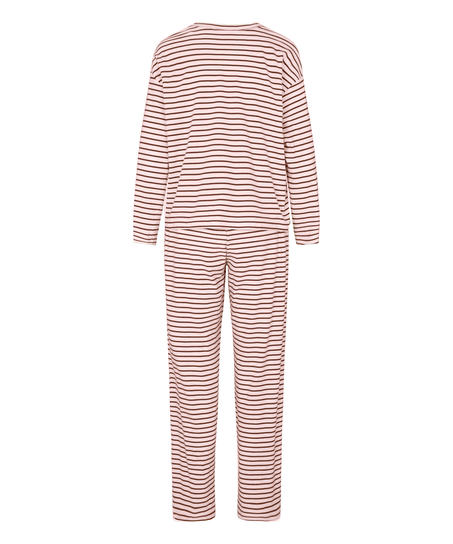 Pyjamaset Cotton Jersey, Pink