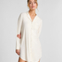 Essential Jersey Shirtdress, White
