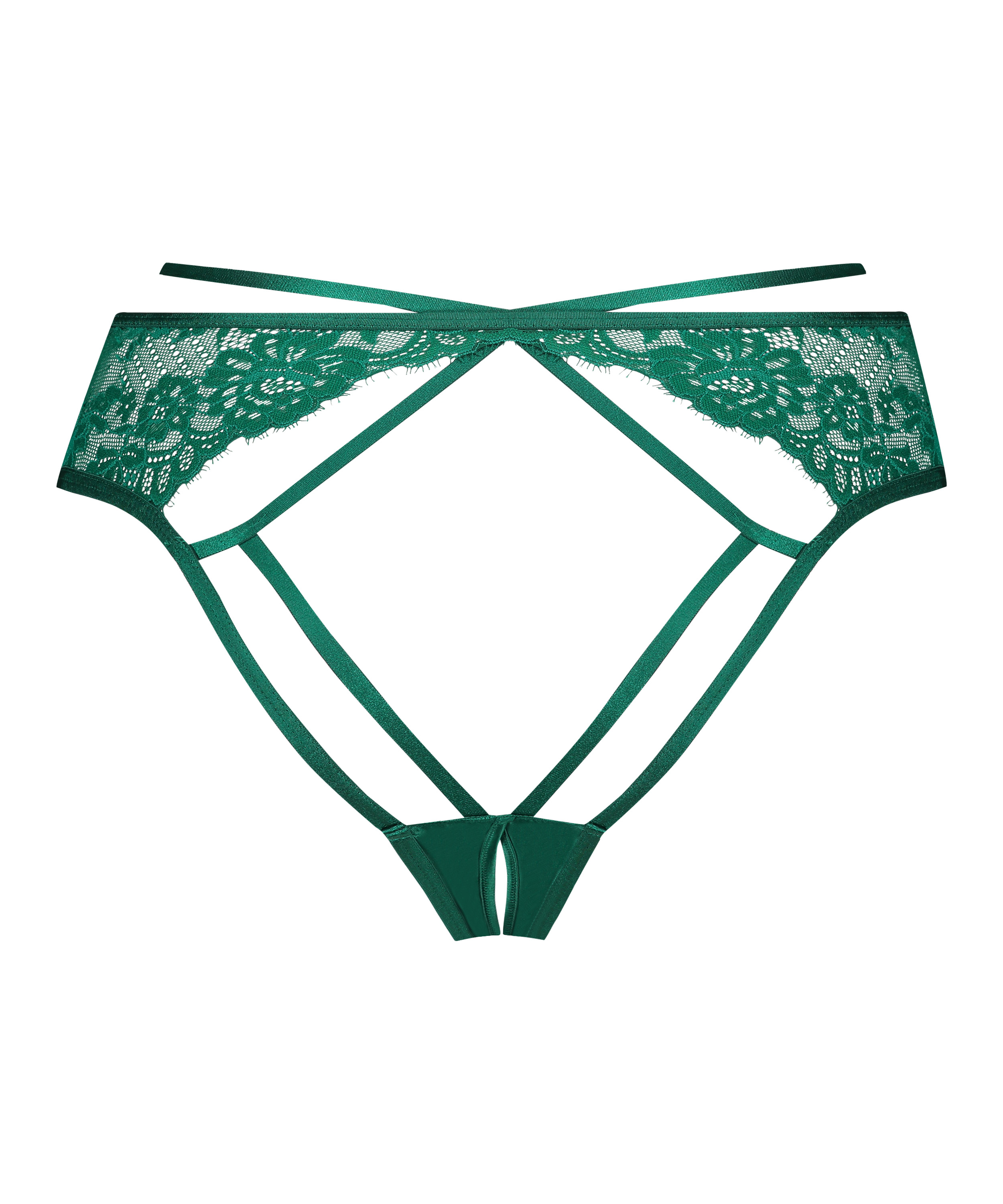 Iggy Open Crotch Brazilian, Green, main