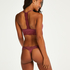 Elliena Extra Low V Thong, Red