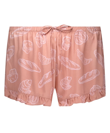Pyjama Shorts, Beige
