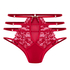 Noeki High-Waisted Highleg Brazilian, Red