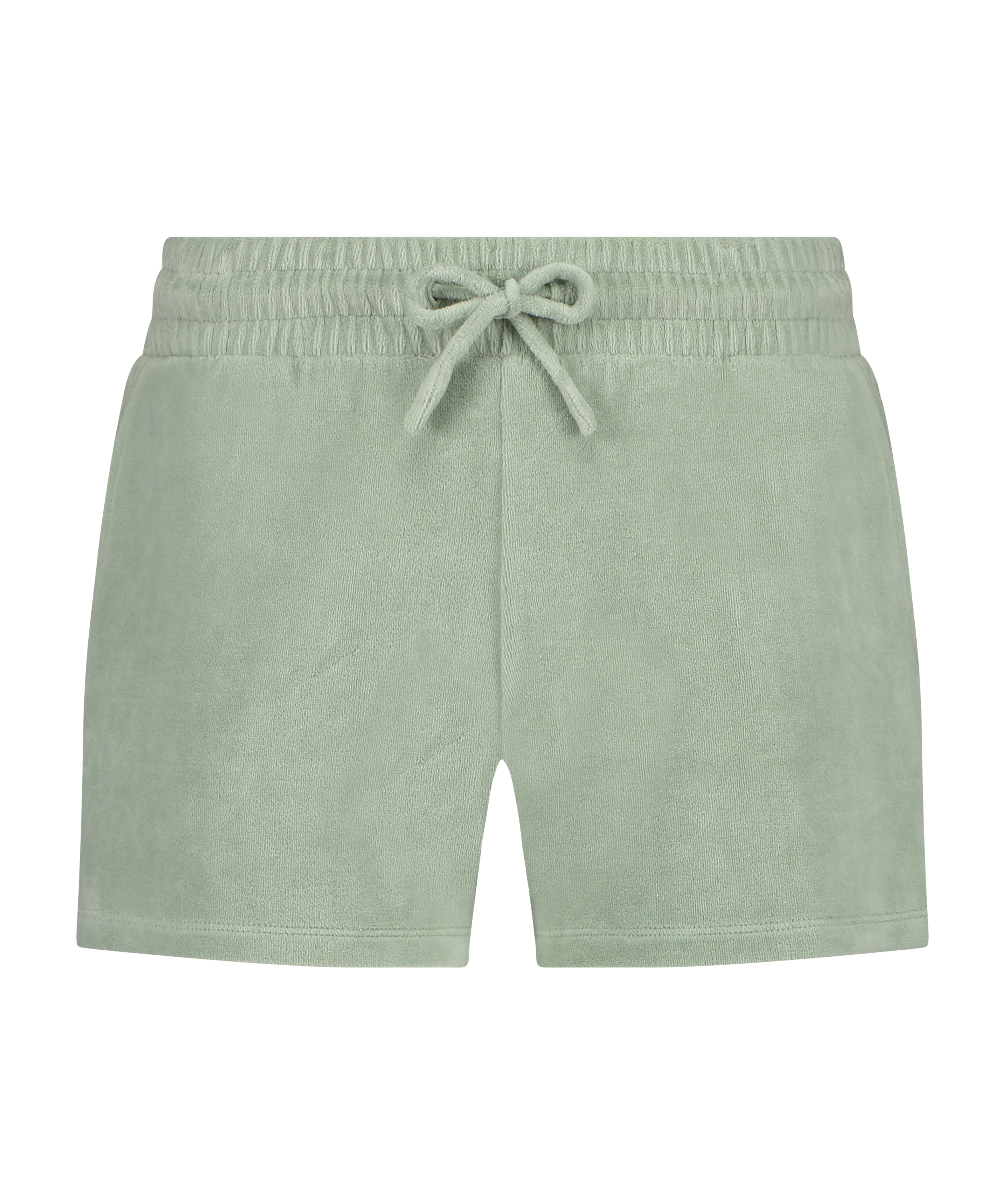 Velvet Pocket shorts, Green, main