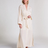 Satin Kimono, White