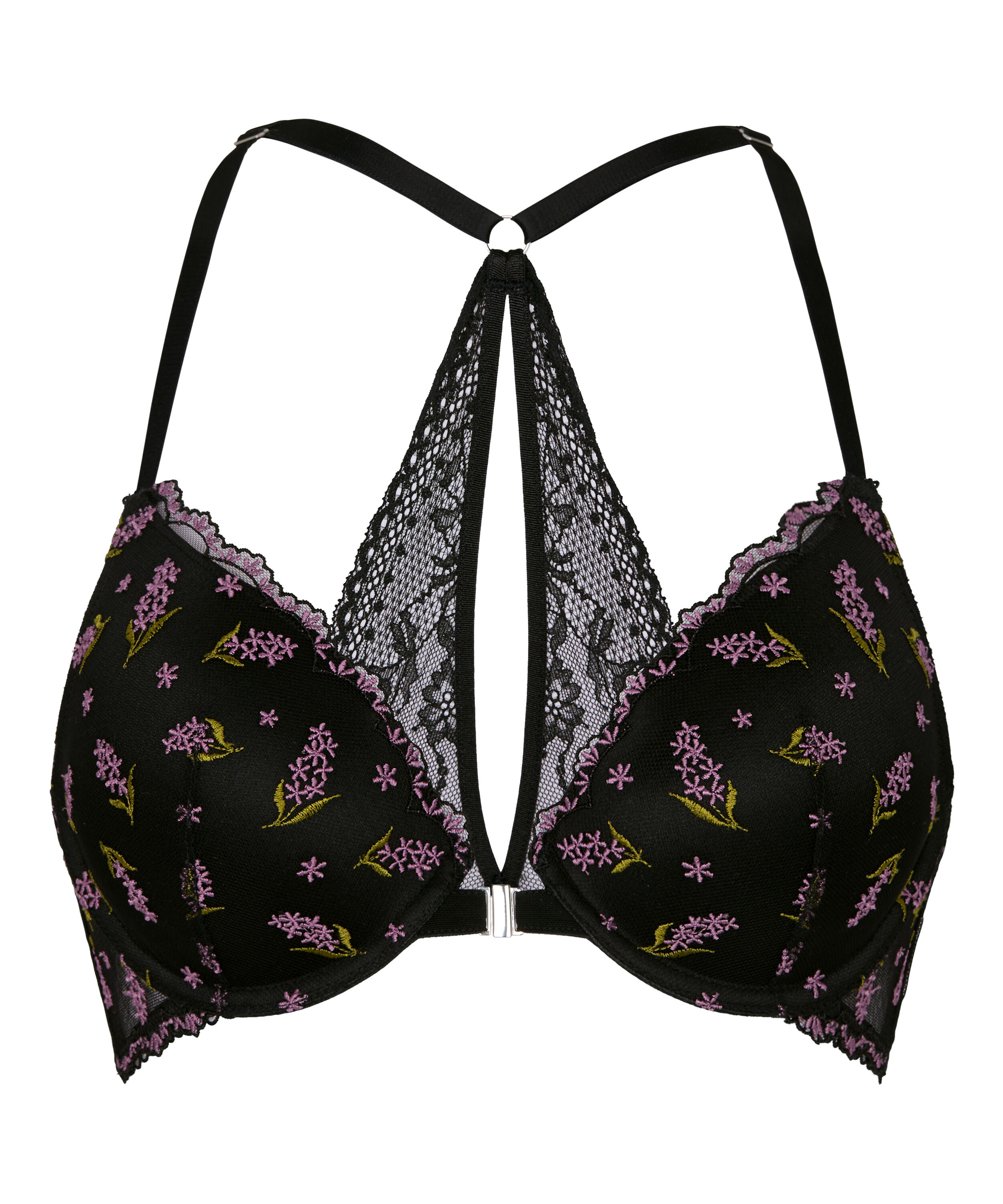 Push-Up Bra Iris, Black
