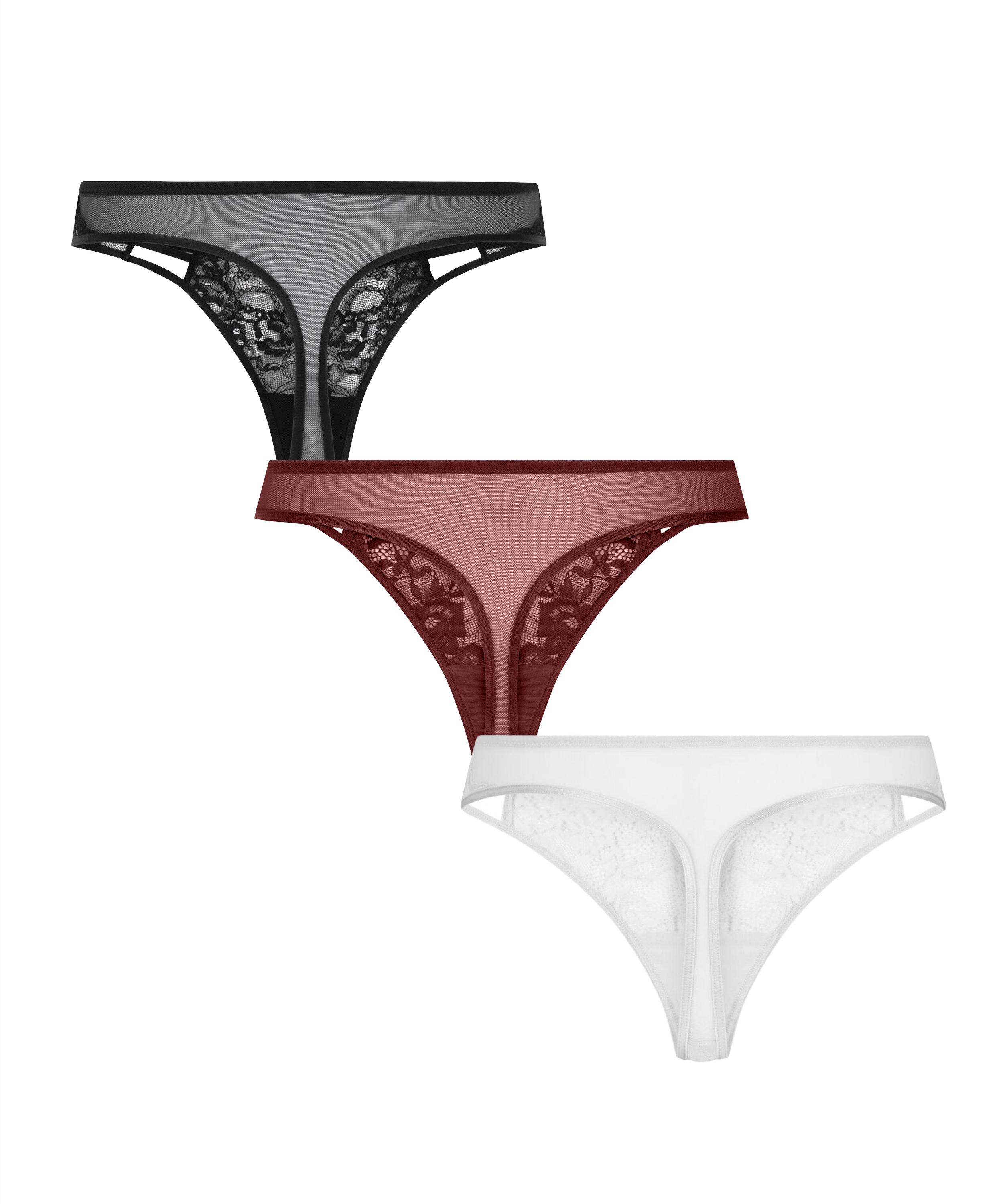 3-Pack Thong Briar, Purple, main