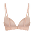 Angie Padded Underwired Push-Up Bra, Orange