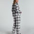 Fleece Pyjama Set, White