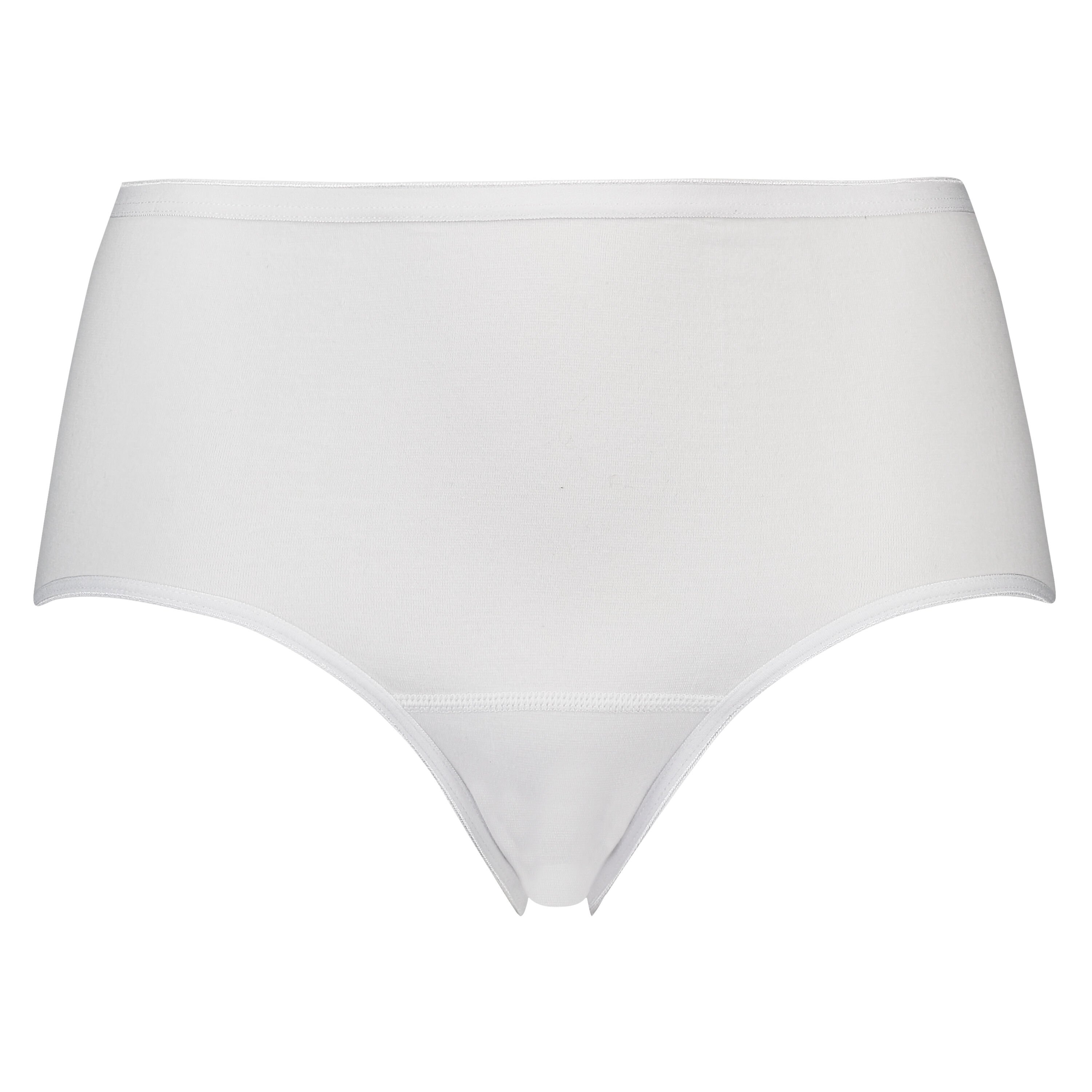 Superslip midi cotton, White