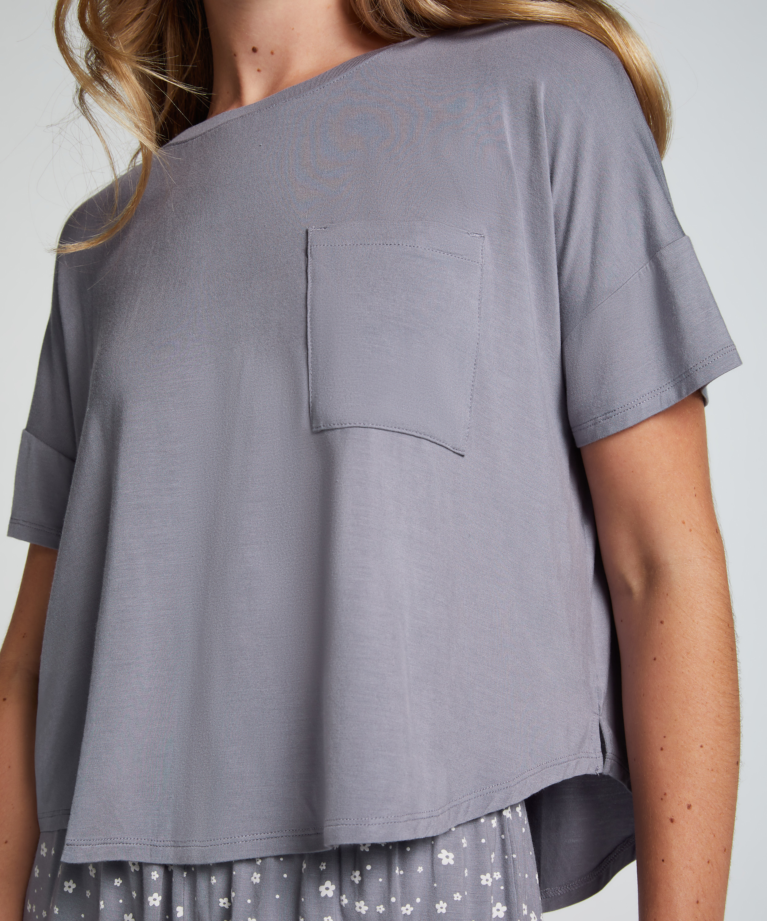 Short Pyjama Set, Purple, main