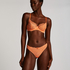 Marine Non-Padded Underwired Bra, Orange