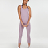 HKMX high waist capri round knit, Purple