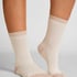 Modal Crew Socks, White