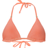 Triangle Bikini Top Luxe, Orange