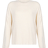 Jersey Long-Sleeved Pyjama Top, White