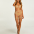 2 pack 15 Denier Lace Stockings, Beige