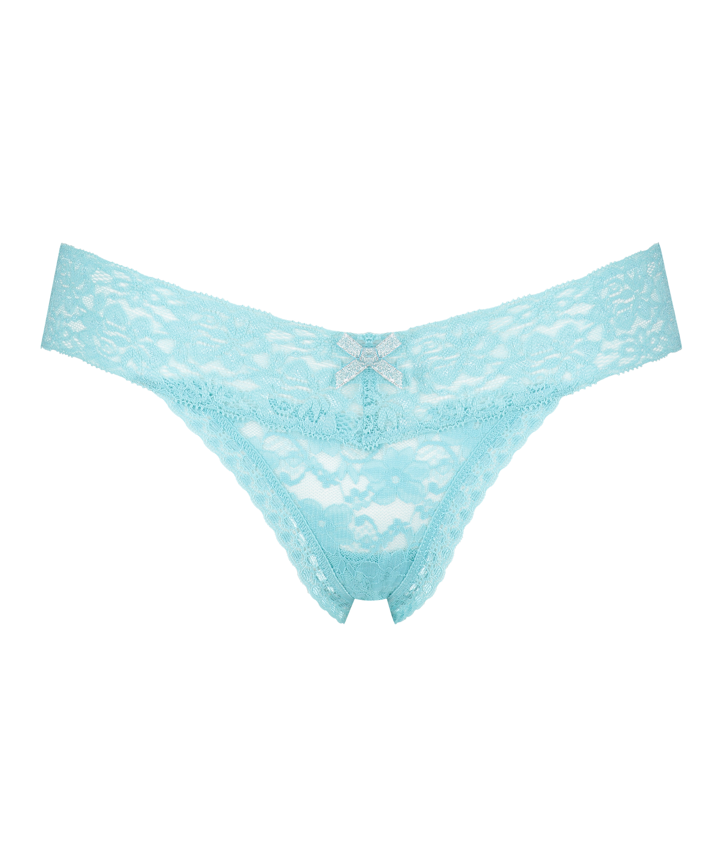 Extra Low V-Thong, Blue, main