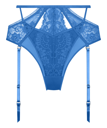 Milaan Suspender Brazilian, Blue