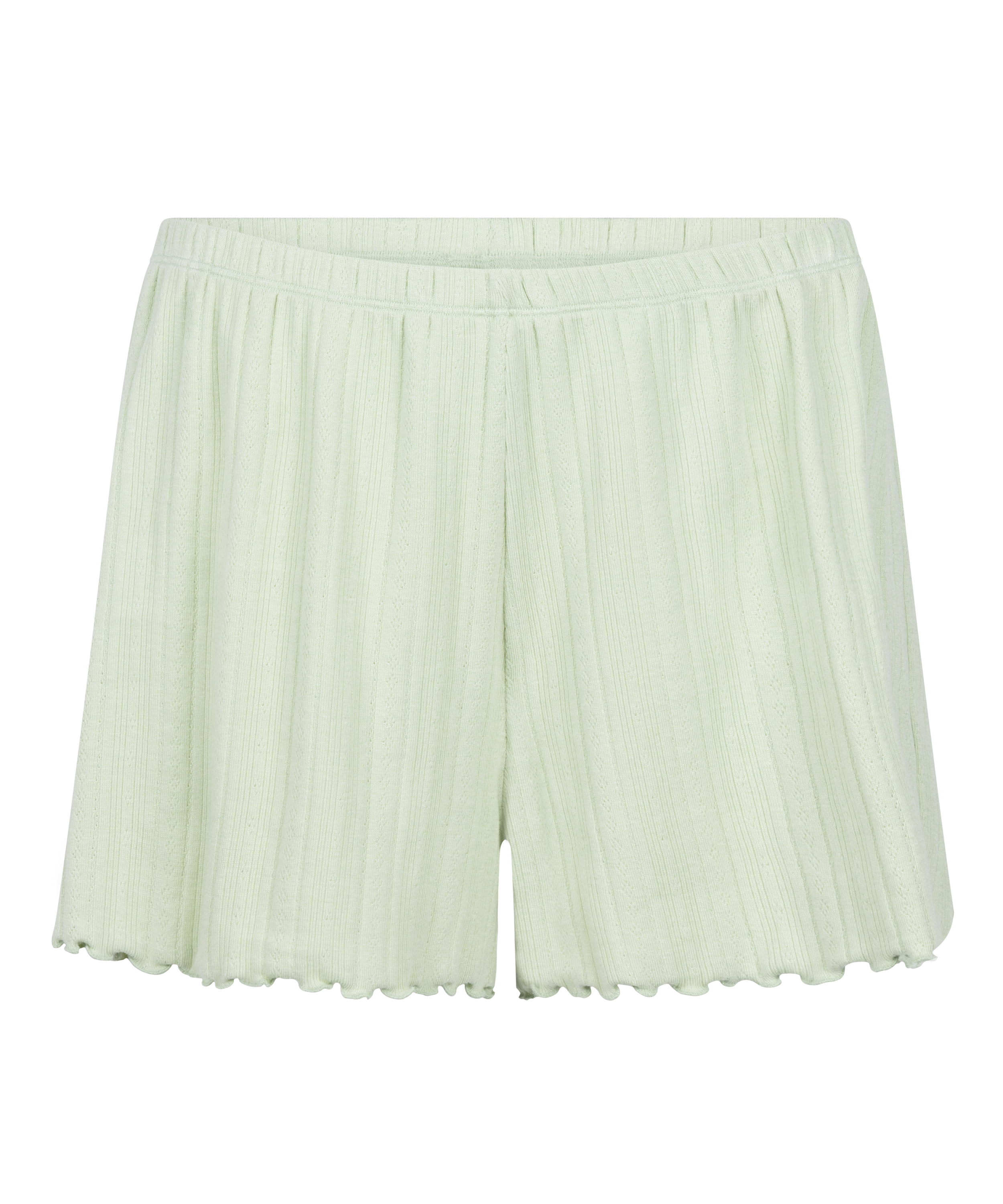 Short Pointelle, Green, main