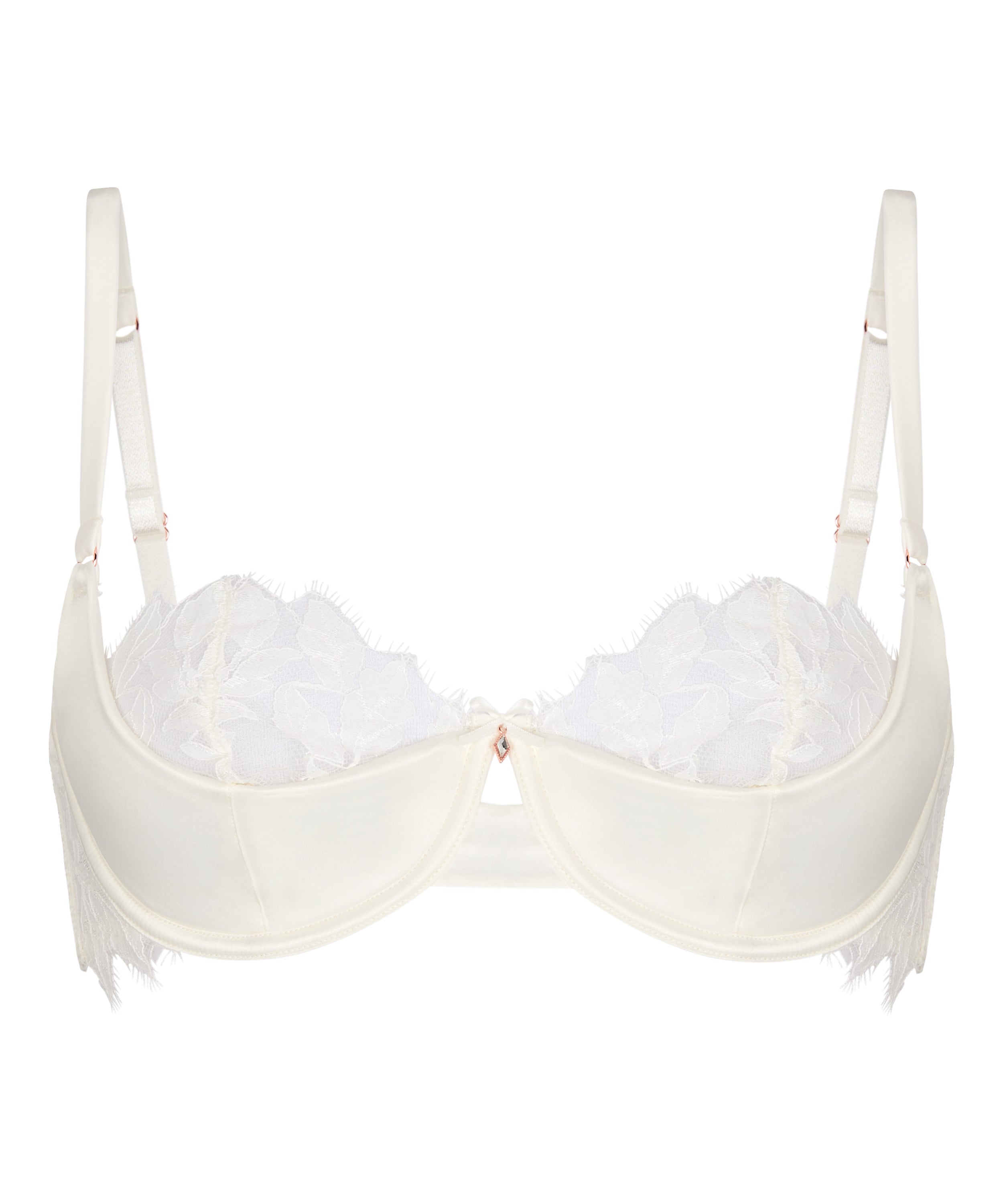 Non-Padded Underwired Bra Millie, White, main