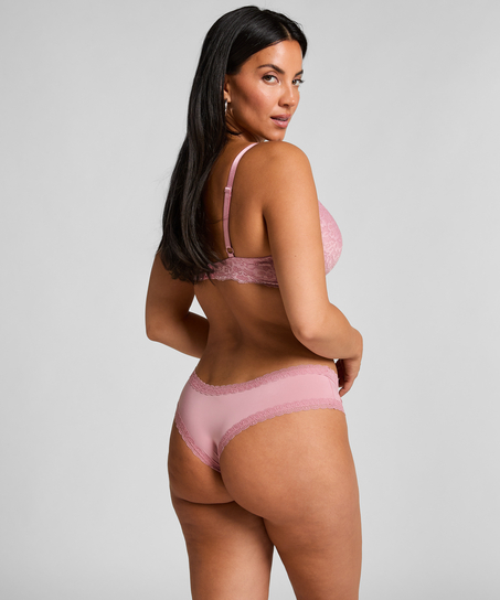 London V-shaped Brazilian, Pink
