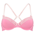 Padded underwired bra Abby, Pink