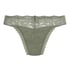Madison Extra Low Thong, Green
