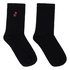 Modal Crew Socks, Black