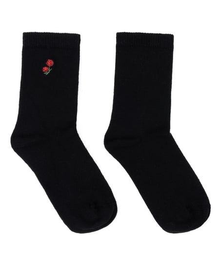 Modal Crew Socks, Black