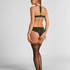 Stay Ups 15 Denier Lace, Green