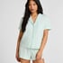 Essential Jersey Short-Sleeved Jacket, Green