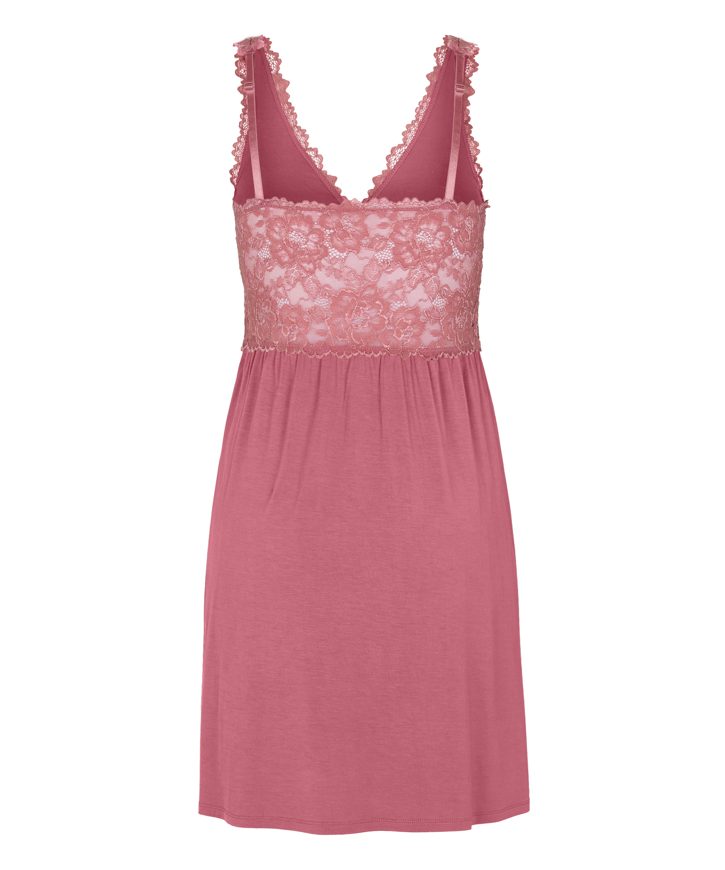Nora Lace Slip Dress, Pink, main