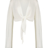 Knot Long Sleeve Top, White