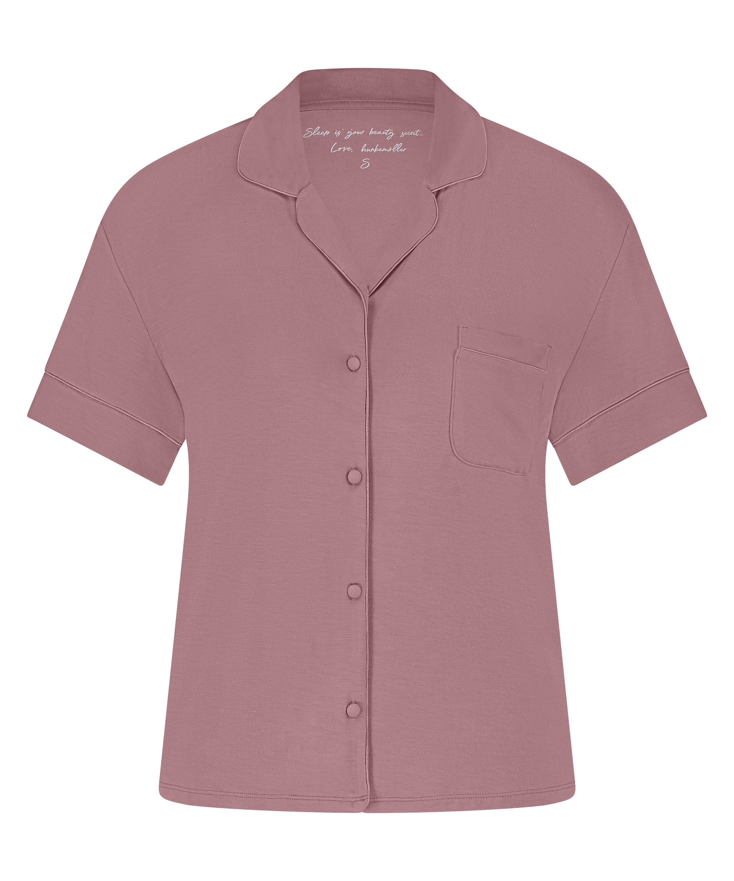 Essential Jersey Short-Sleeved Jacket, Pink, main