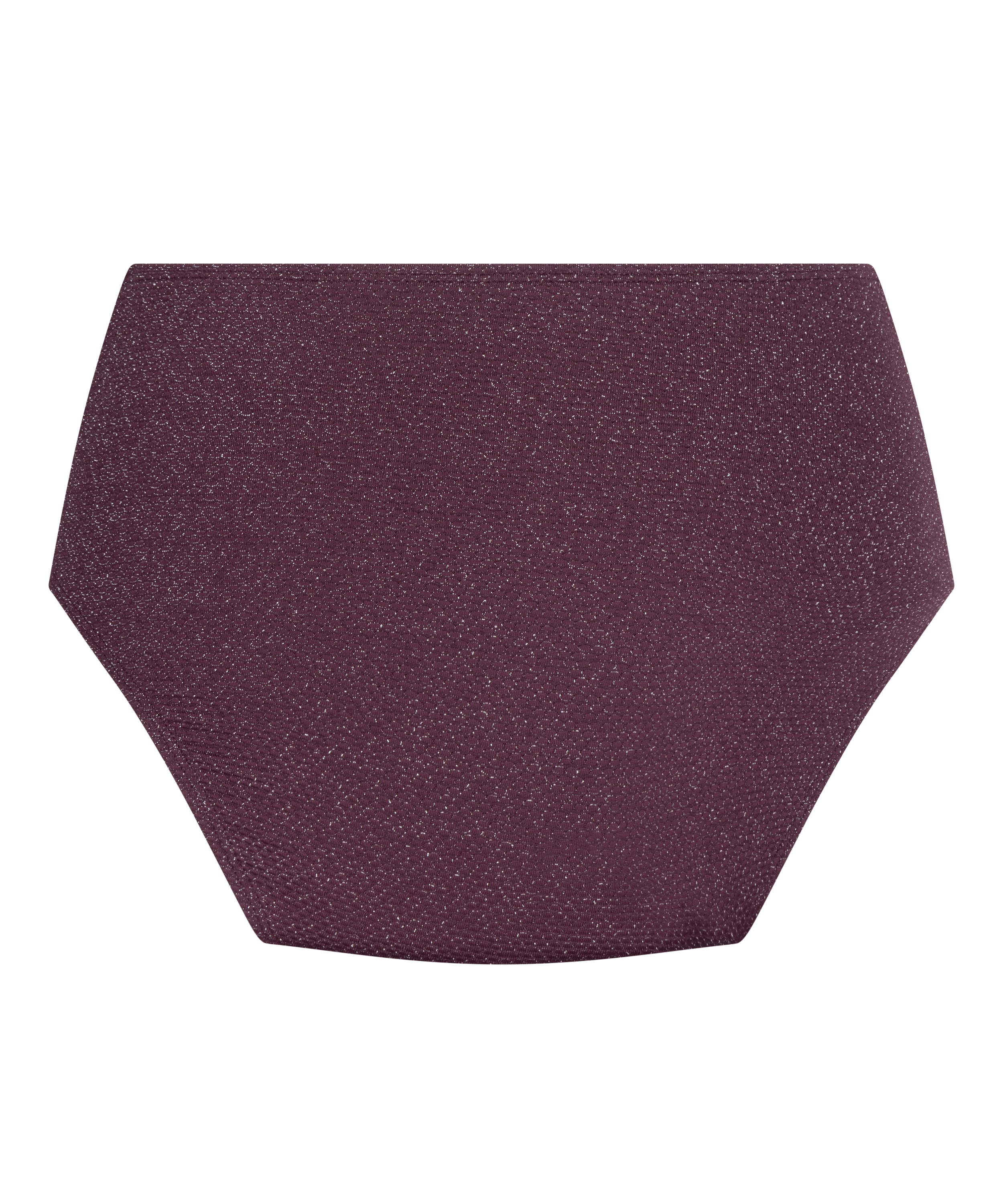 Panama High Waisted Bikini Bottom, Purple, main