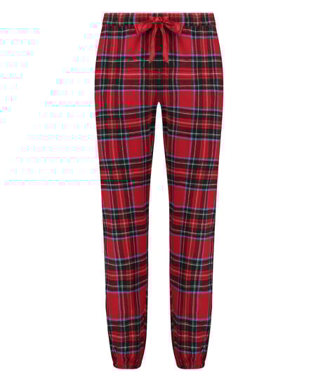 Flannel Pyjama Pants, Red