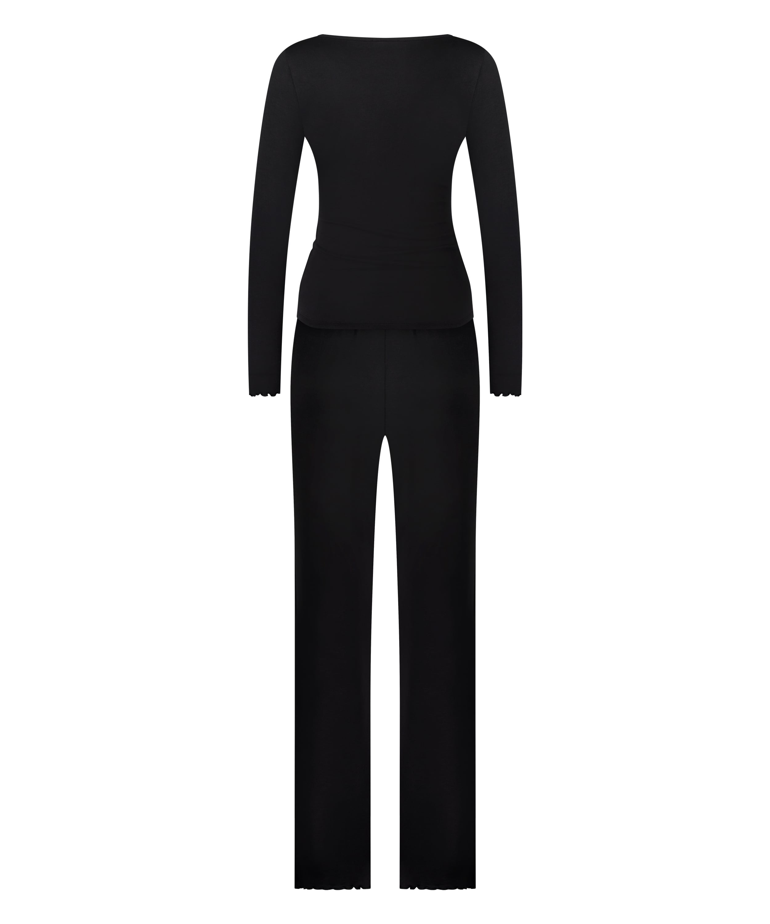 Pajama Set, Black, main