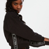 HKMX cropped sweater, Black