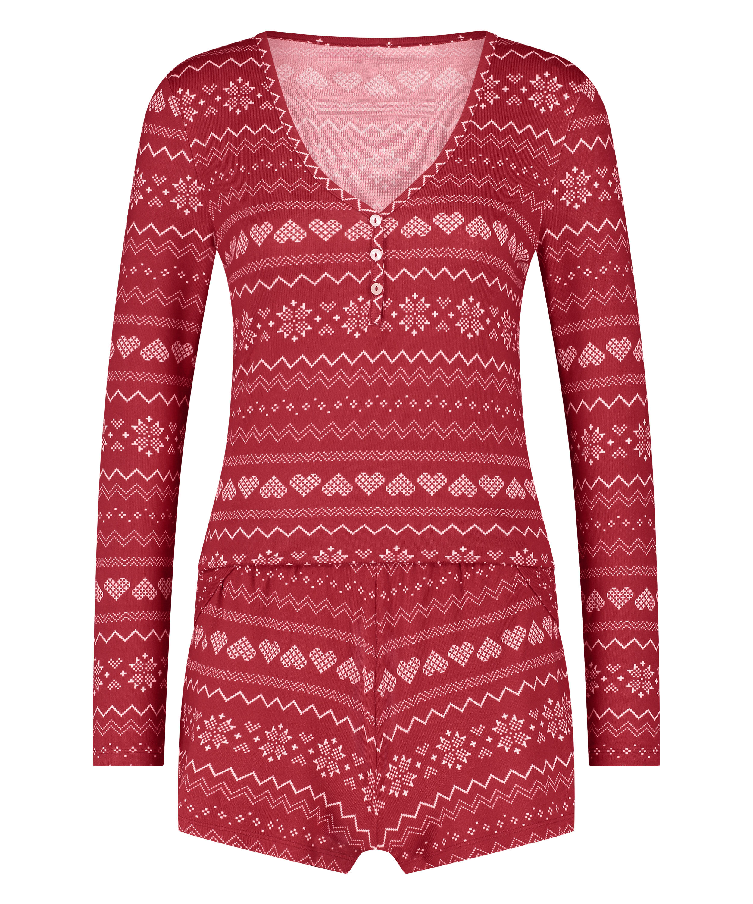 Pajama Set, Red