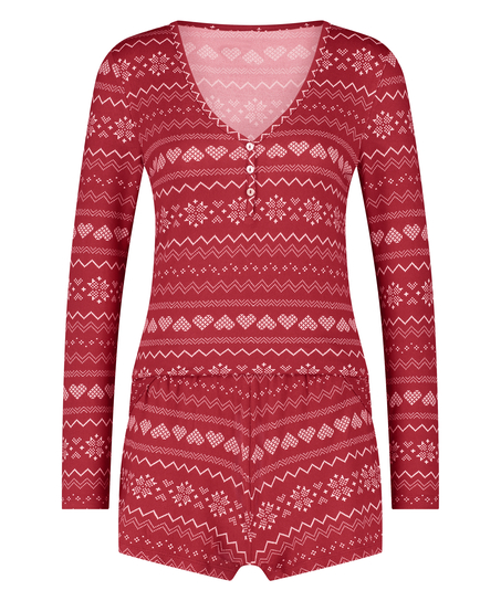 Pajama Set, Red