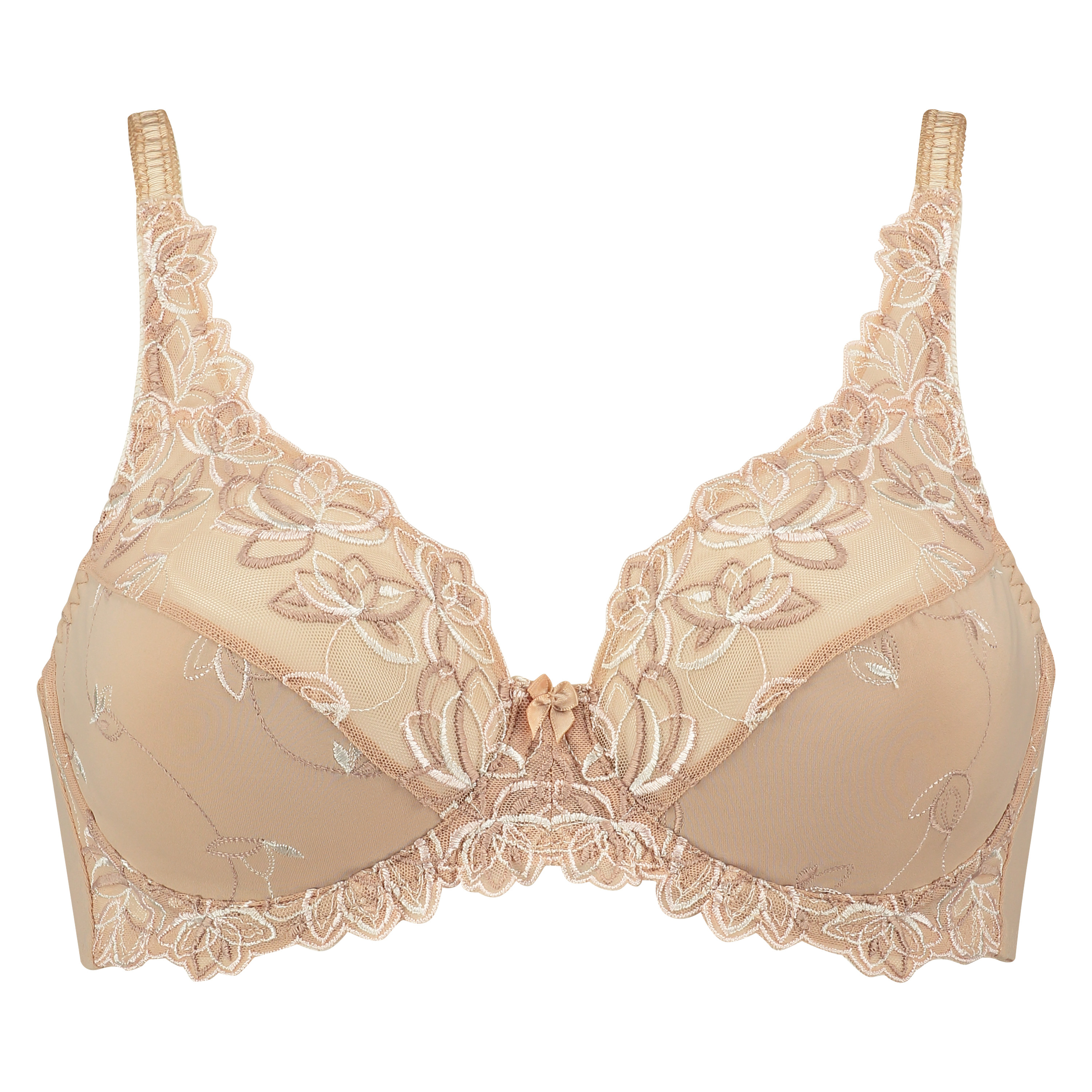 Diva Non-Padded Underwired Bra, Orange, main