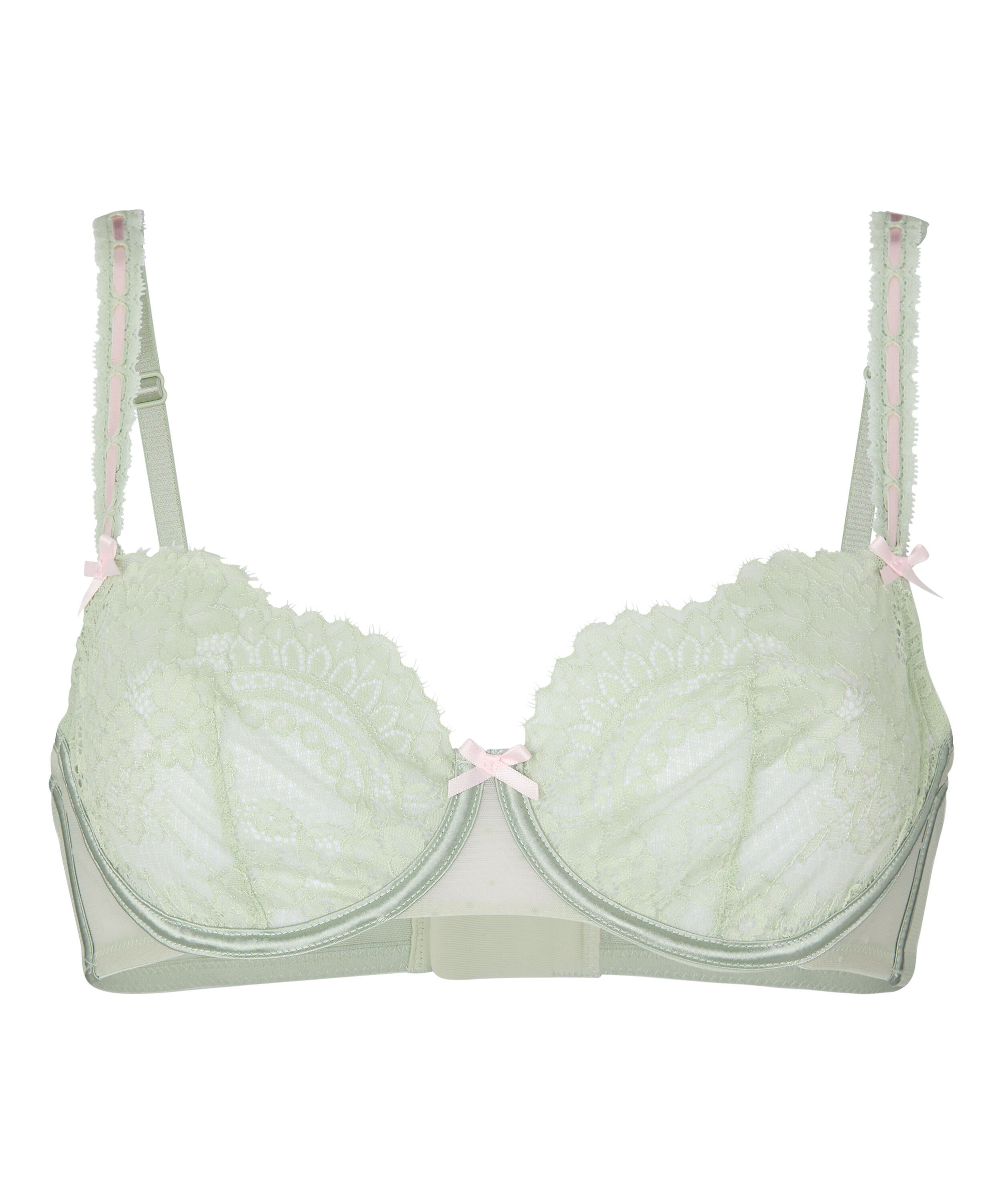Dorothy Non-Padded Underwired Bra, Green