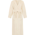 Soft Fleece Bathrobe, White