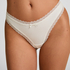 Georgia Thong, White